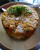 Leftover rice puliyogare