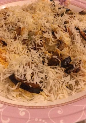 صورة لوصفة مقلوبة خضار