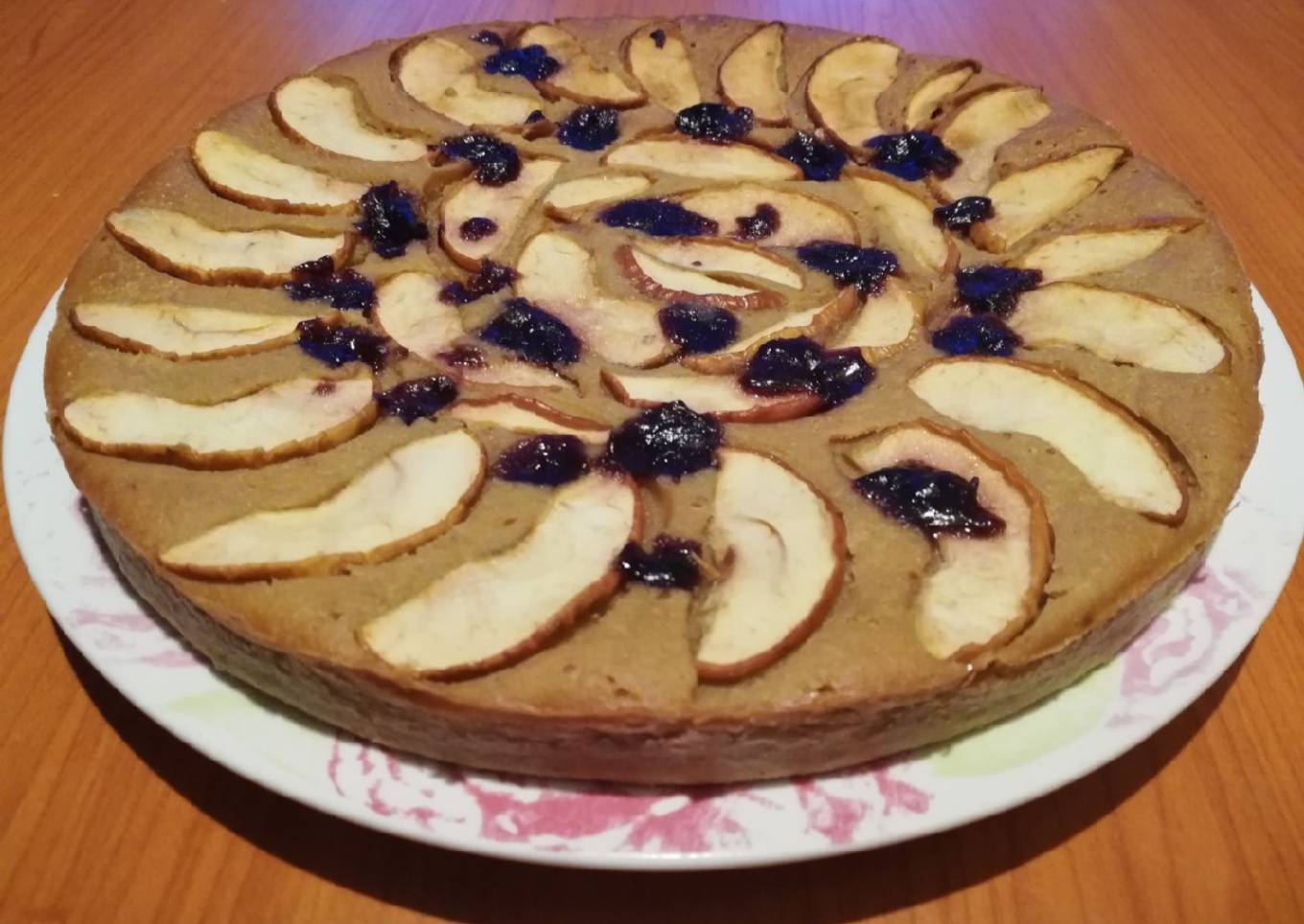 Tarta de manzana y galletas 🍎🍪