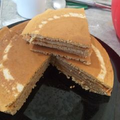 A picture of Banana pancakes.