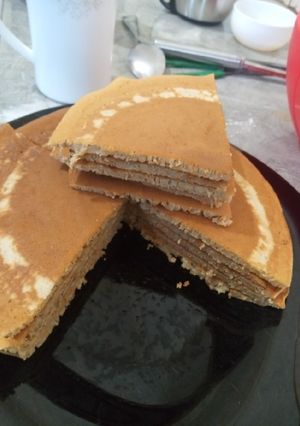 A picture of Banana pancakes.