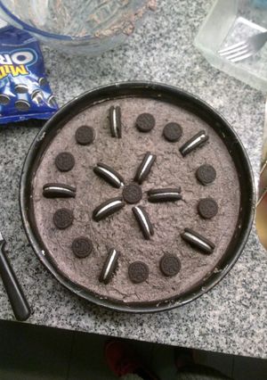 Una foto de Oreo - torta helada
