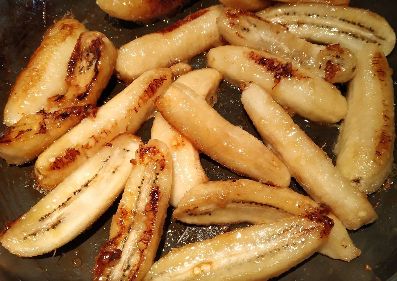 Caramel banana