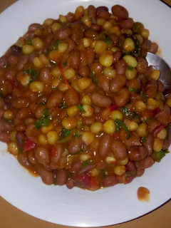 A picture of Stewed githeri.