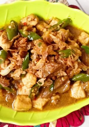 Foto resep Oseng Tetelan Sapi Cabe Ijo
