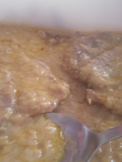 Una foto de Carne en salsa de la mami