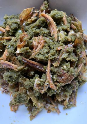 Foto resep Teri cabe ijo