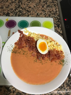 Una foto de Salmorejo