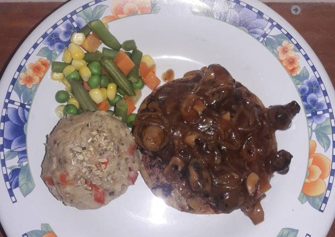 Resep: Steak Tempe Saus Lada Hitam Vegan Yang Mudah