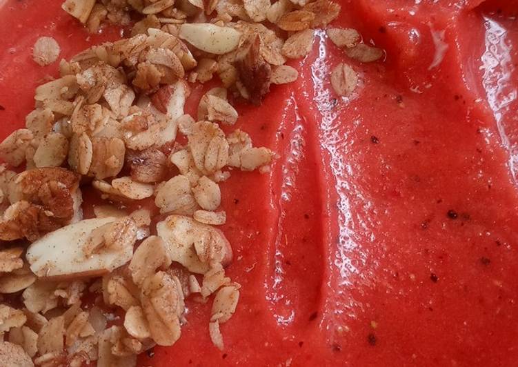 Step-by-Step Guide to Prepare Homemade Healthy Smoothie bowl