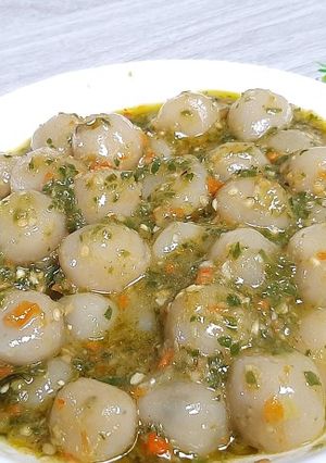 Foto resep Cilok goang sambal ijo