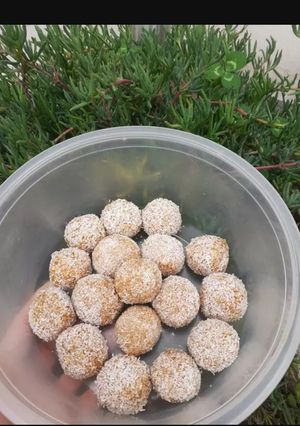 Una foto de Bomboncitos fáciles de avena