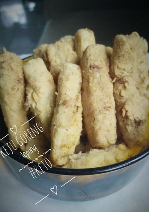 Foto resep Keju goreng tepung #keto