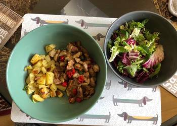 Easy Fast Cooking Lazy sunday lunch roasted chicken potatoes  Delicious Perfect