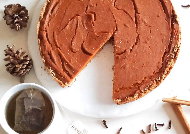 Tarta de calabaza o Pumpkin pie vegana