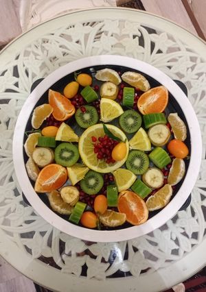 عکسی از دستور دیزاین میوه و معرفی میوه دارابی(پومیلو)
