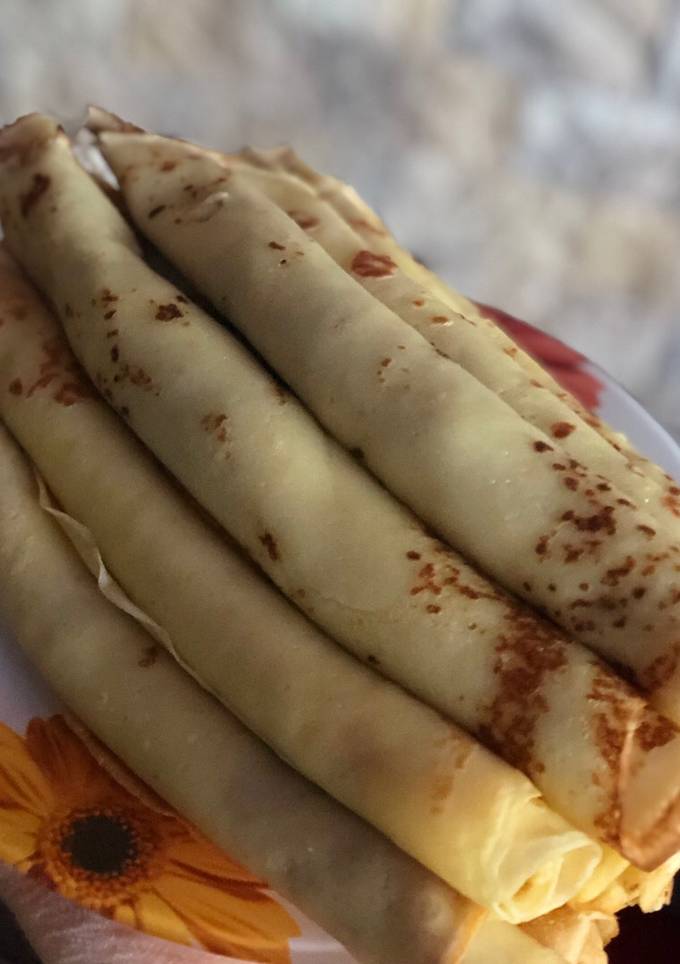 Блинчики с ириской