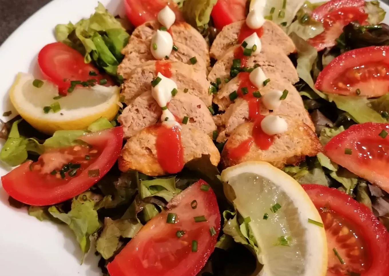 Salade au pain de thon 😊