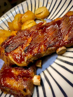 Una foto de Costillas a baja temperatura
