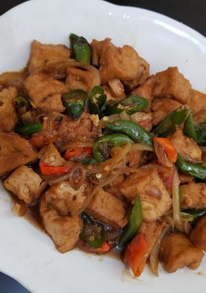 Foto resep Tumis Tahu Pedas DaurUlang