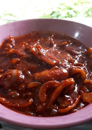 Foto resep Sambal Sotong Kembang ala Malaysia