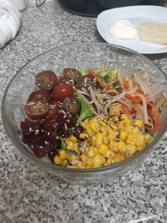 Una foto de Ensalada fitness