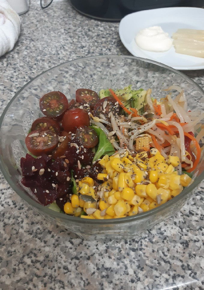 Una foto de Ensalada fitness