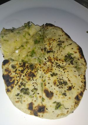 A picture of Stuffed Aloo Kulcha.