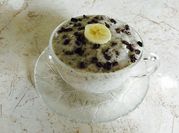 A picture of coconut water dessert