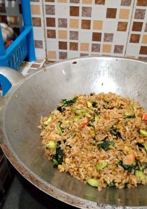 Foto resep Nasi goreng pete