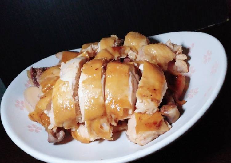 Langkah Mudah untuk Menyiapkan SIMPLE Ayam Kecap Chinese (Siyau Kai) Rice cooker yang Sempurna