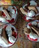 Frutillas con crema
