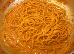 Foto di Spaghetti in padella 8 Nduja e Philadelphia