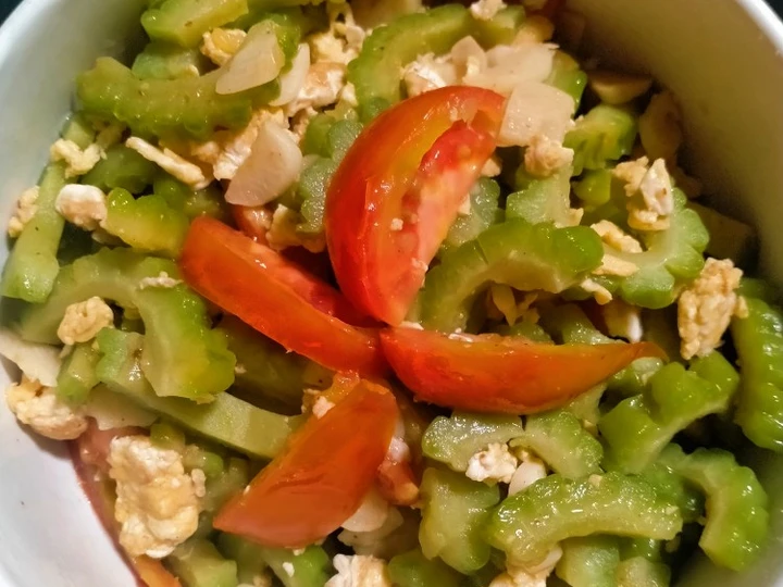 Cara Mudah Membikin Resep 412. Cah Pare Orek Telur yang Enak Banget Anti Ribet, Mantap Sekali