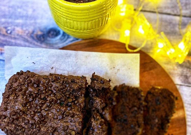 Recipe of Speedy Healthy chocochip brownies