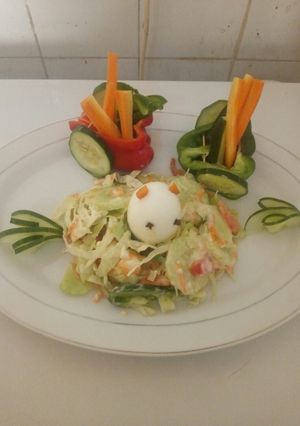 A picture of Veggies salad.