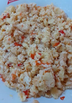 Foto resep Tahu telur sambal bawang putih