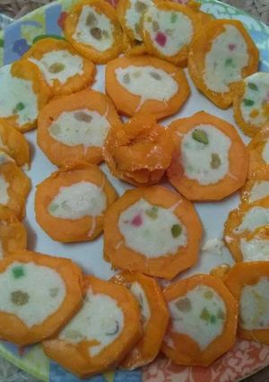 A picture of Mango kulfi delight.