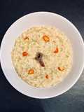 Risotto de Anchoas y ralladura de Limón