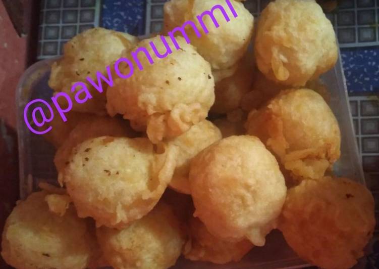 resep cara bikin Bola bola singkong goreng