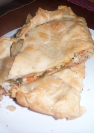 Una foto de Tarta de pollo