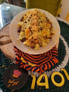 عکسی از دستور قتبر پلو شیرازی