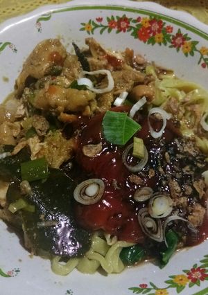Foto resep Mie ayam ijo