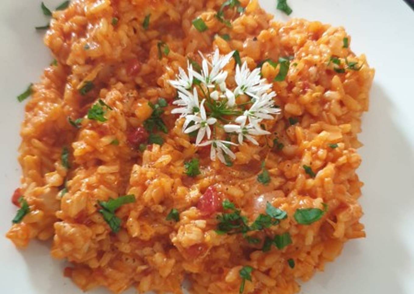 Chicken and Wild Garlic Risotto