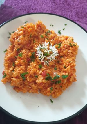 A picture of Chicken and Wild Garlic Risotto.