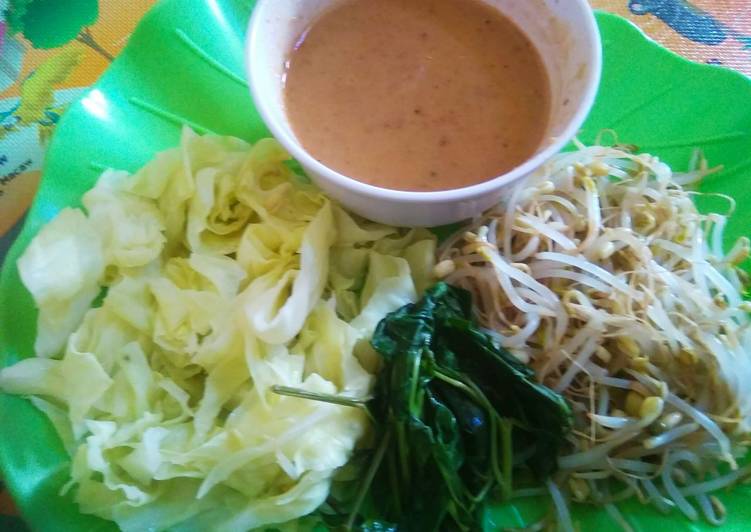 Cara Membuat 93) Pecel #bikinramadanberkesan yang praktis