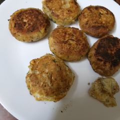 A picture of Chicken shami kabab.