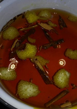 Una foto de Agua limón para mezclar con horchata