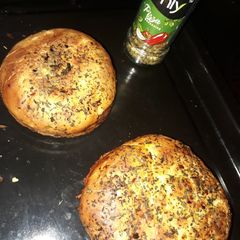 A picture of Burger pizza.