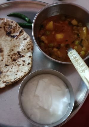 आलू टमाटर की सब्जी (aloo tamatar ki sabzi recipe in Hindi) रेसिपी मुख्य फोटो